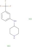 N-[3-(Trifluoromethyl)phenyl]piperidin-4-amine dihydrochloride