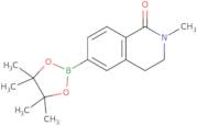 2-Methyl-6-(4,4,5,5-tetramethyl-1,3,2-dioxaborolan-2-yl)-3,4-dihydroisoquinolin-1(2H)-one