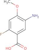 5-Amino-2-fluoro-4-methoxybenzoic acid