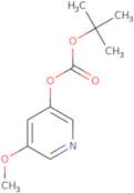 tert-Butyl 5-methoxypyridin-3-yl carbonate