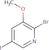 2-Bromo-5-iodo-3-methoxypyridine