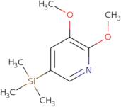 2,3-Dimethoxy-5-(trimethylsilyl)pyridine