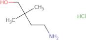 4-Amino-2,2-dimethylbutan-1-ol hydrochloride