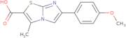 6-(4-Methoxyphenyl)-3-methylimidazo[2,1-b][1,3]thiazole-2-carboxylic acid