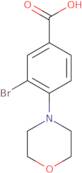 3-Bromo-4-morpholinobenzoic acid