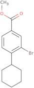 Methyl 3-bromo-4-cyclohexylbenzoate