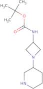 tert-Butyl (1-(piperidin-3-yl)azetidin-3-yl)carbamate