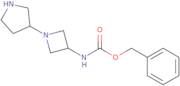 (1-Pyrrolidin-3-yl-azetidin-3-yl)-carbamic acid benzyl ester