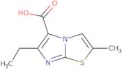 6-Ethyl-2-methylimidazo[2,1-b][1,3]thiazole-5-carboxylic acid