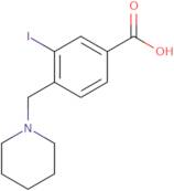 3-Iodo-4-(piperidin-1-ylmethyl)benzoic acid