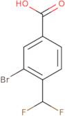 3-Bromo-4-(difluoromethyl)benzoic acid