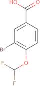 3-Bromo-4-(difluoromethoxy)benzoic acid