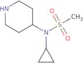 N-Cyclopropyl-N-(piperidin-4-yl)methanesulfonamide