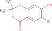 6-Bromo-7-hydroxy-2,2-dimethyl-benzo[1,3]dioxin-4-one