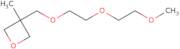 3-{[2-(2-Methoxyethoxy)ethoxy]methyl}-3-methyloxetane