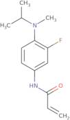 N-{3-Fluoro-4-[methyl(propan-2-yl)amino]phenyl}prop-2-enamide
