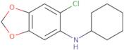 6-Chloro-N-cyclohexyl-2H-1,3-benzodioxol-5-amine