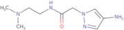 2-(4-Amino-1H-pyrazol-1-yl)-N-[2-(dimethylamino)ethyl]acetamide