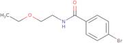 4-Bromo-N-(2-ethoxyethyl)benzamide