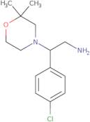 2-(4-Chlorophenyl)-2-(2,2-dimethylmorpholin-4-yl)ethan-1-amine