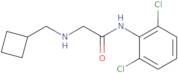 2-[(Cyclobutylmethyl)amino]-N-(2,6-dichlorophenyl)acetamide