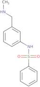 N-{3-[(Methylamino)methyl]phenyl}benzenesulfonamide