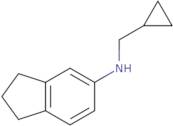 N-(Cyclopropylmethyl)-2,3-dihydro-1H-inden-5-amine