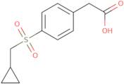 2-(4-Cyclopropylmethanesulfonylphenyl)acetic acid