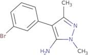 4-(3-Bromophenyl)-2,5-dimethylpyrazol-3-amine