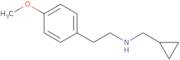 N-(Cyclopropylmethyl)-2-(4-methoxyphenyl)ethan-1-amine