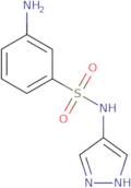 3-Amino-N-(1H-pyrazol-4-yl)benzene-1-sulfonamide