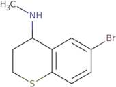 6-Bromo-N-methyl-3,4-dihydro-2H-1-benzothiopyran-4-amine