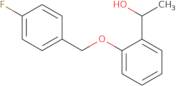 1-{2-[(4-Fluorophenyl)methoxy]phenyl}ethan-1-ol