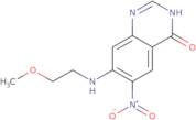 7-[(2-Methoxyethyl)amino]-6-nitro-3,4-dihydroquinazolin-4-one