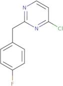 4-Chloro-2-[(4-fluorophenyl)methyl]pyrimidine