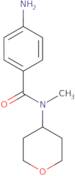 4-Amino-N-methyl-N-(oxan-4-yl)benzamide