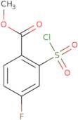 Methyl 2-(chlorosulfonyl)-4-fluorobenzoate