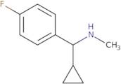 [Cyclopropyl(4-fluorophenyl)methyl](methyl)amine