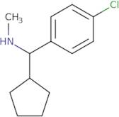 [(4-Chlorophenyl)(cyclopentyl)methyl](methyl)amine