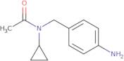 N-[(4-Aminophenyl)methyl]-N-cyclopropylacetamide