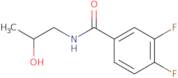 3,4-Difluoro-N-(2-hydroxypropyl)benzamide