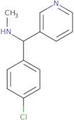 [(4-Chlorophenyl)(pyridin-3-yl)methyl](methyl)amine