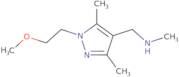 {[1-(2-Methoxyethyl)-3,5-dimethyl-1H-pyrazol-4-yl]methyl}(methyl)amine