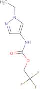 2,2,2-Trifluoroethyl N-(1-ethyl-1H-pyrazol-4-yl)carbamate