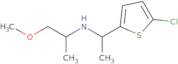 N-[1-(5-Chlorothiophen-2-yl)ethyl]-1-methoxypropan-2-amine