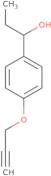 1-[4-(Prop-2-yn-1-yloxy)phenyl]propan-1-ol