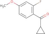 Cyclopropyl(2-fluoro-4-methoxyphenyl)methanone