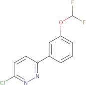 3-Chloro-6-[3-(difluoromethoxy)phenyl]pyridazine