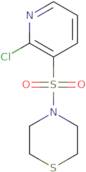 4-[(2-Chloropyridin-3-yl)sulfonyl]thiomorpholine