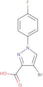 4-Bromo-1-(4-fluorophenyl)-1H-pyrazole-3-carboxylic acid